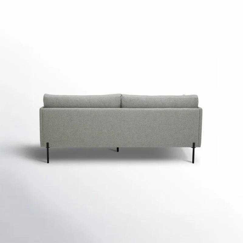 Luna Modern 3-Seater Fabric Sofa