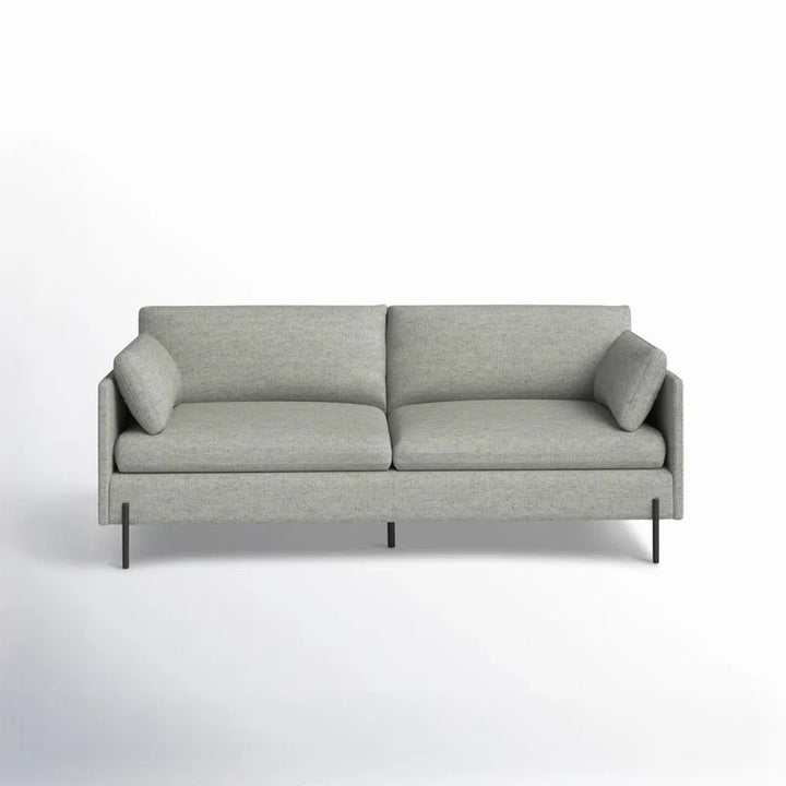 Luna Modern 3-Seater Fabric Sofa