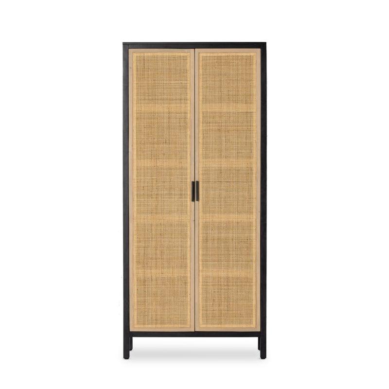 Caprice Cane 2 Door Solid Wood Wardrobe