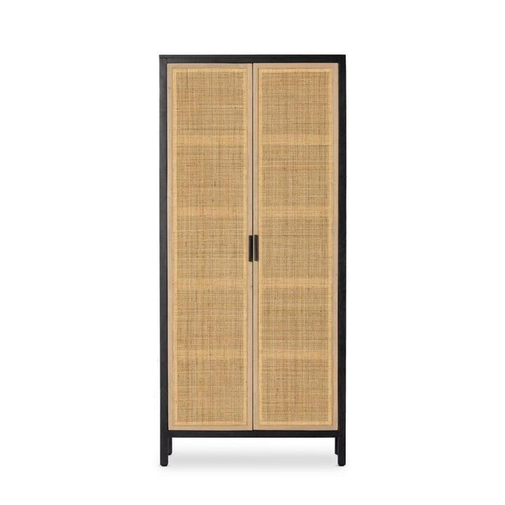 Caprice Cane 2 Door Solid Wood Wardrobe
