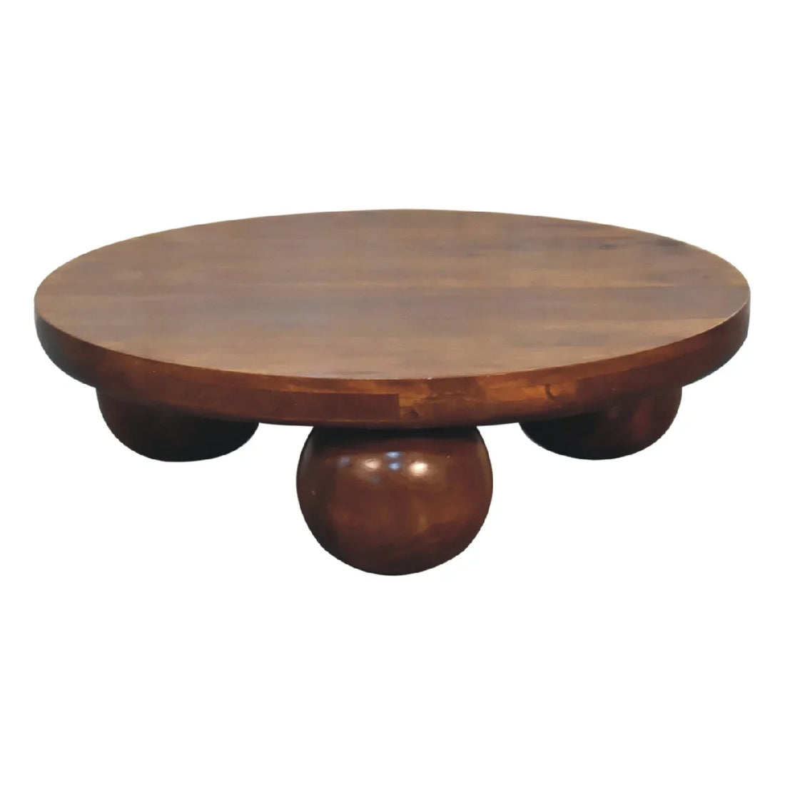 Monarch Round Solid Wood Coffee Table
