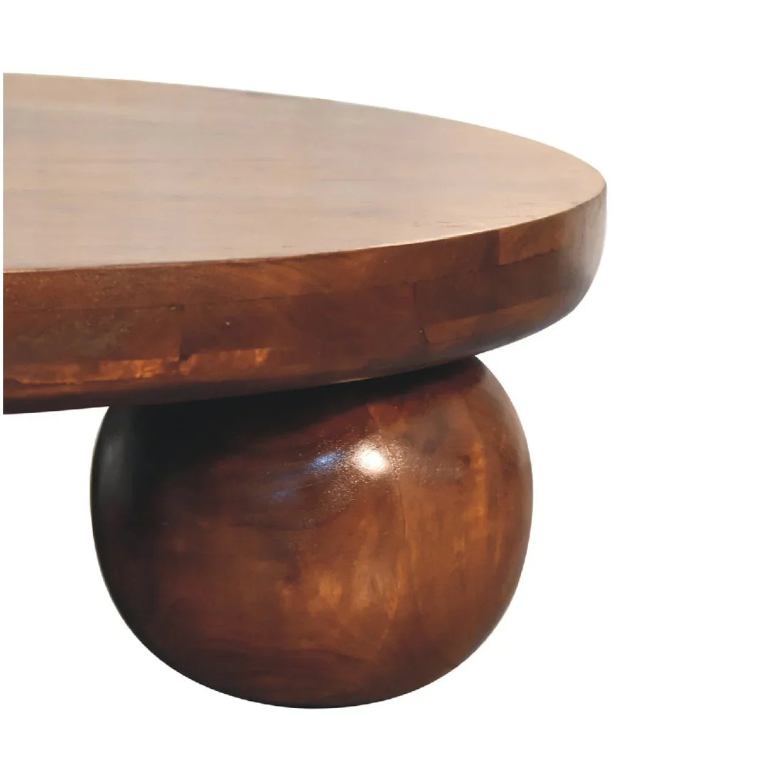 Monarch Round Solid Wood Coffee Table