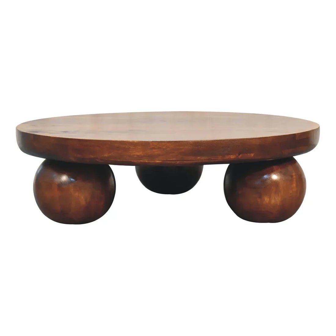 Monarch Round Solid Wood Coffee Table