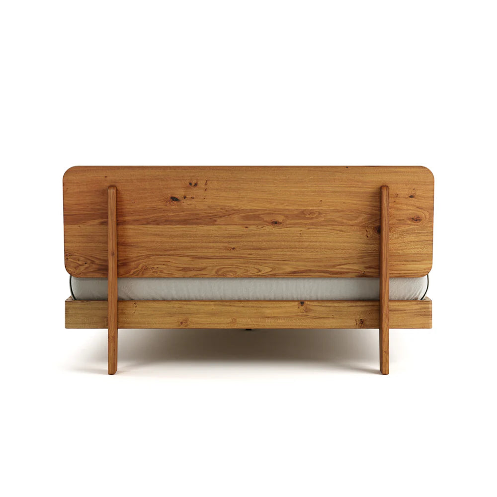 Pelican Solid Oak Platform Bed