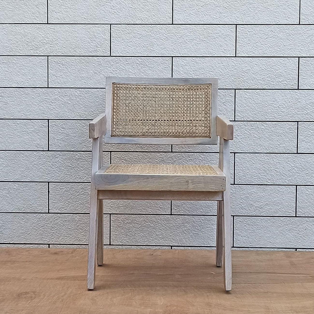 Chandigarh Cane Arm Chair