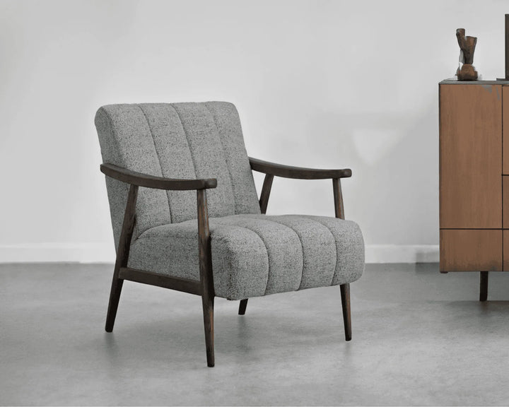 Arc Solid Wood Lounge Chair