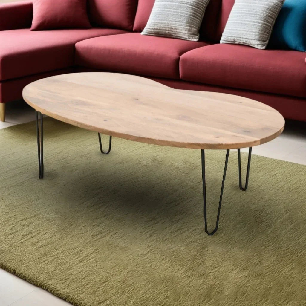 Oakline Oval Wooden Coffee Table