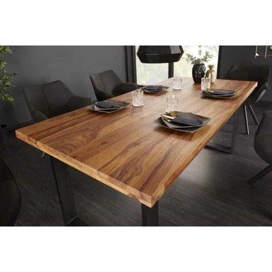 Industrial Wooden Dining Table