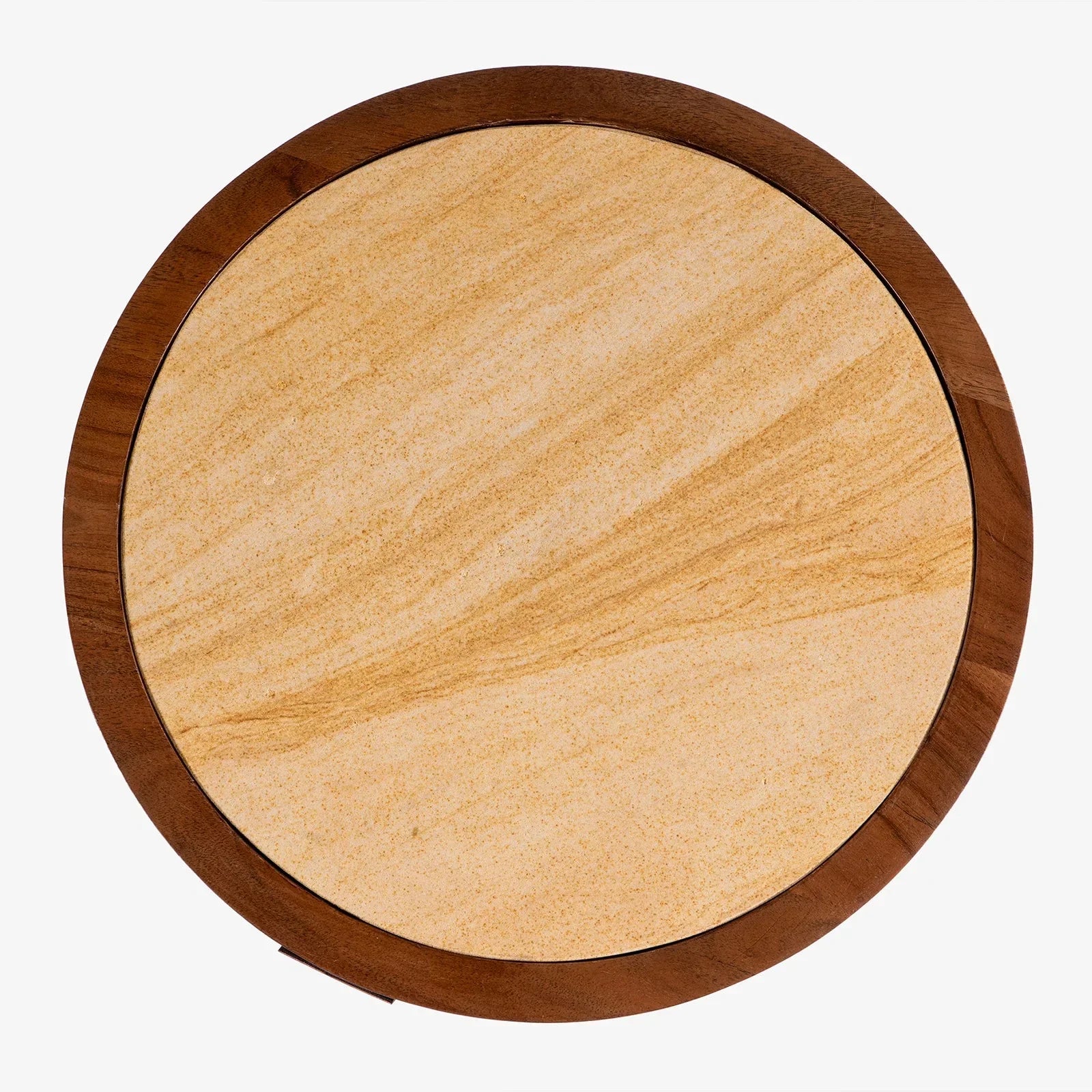 Luna Solid Wood Side Table