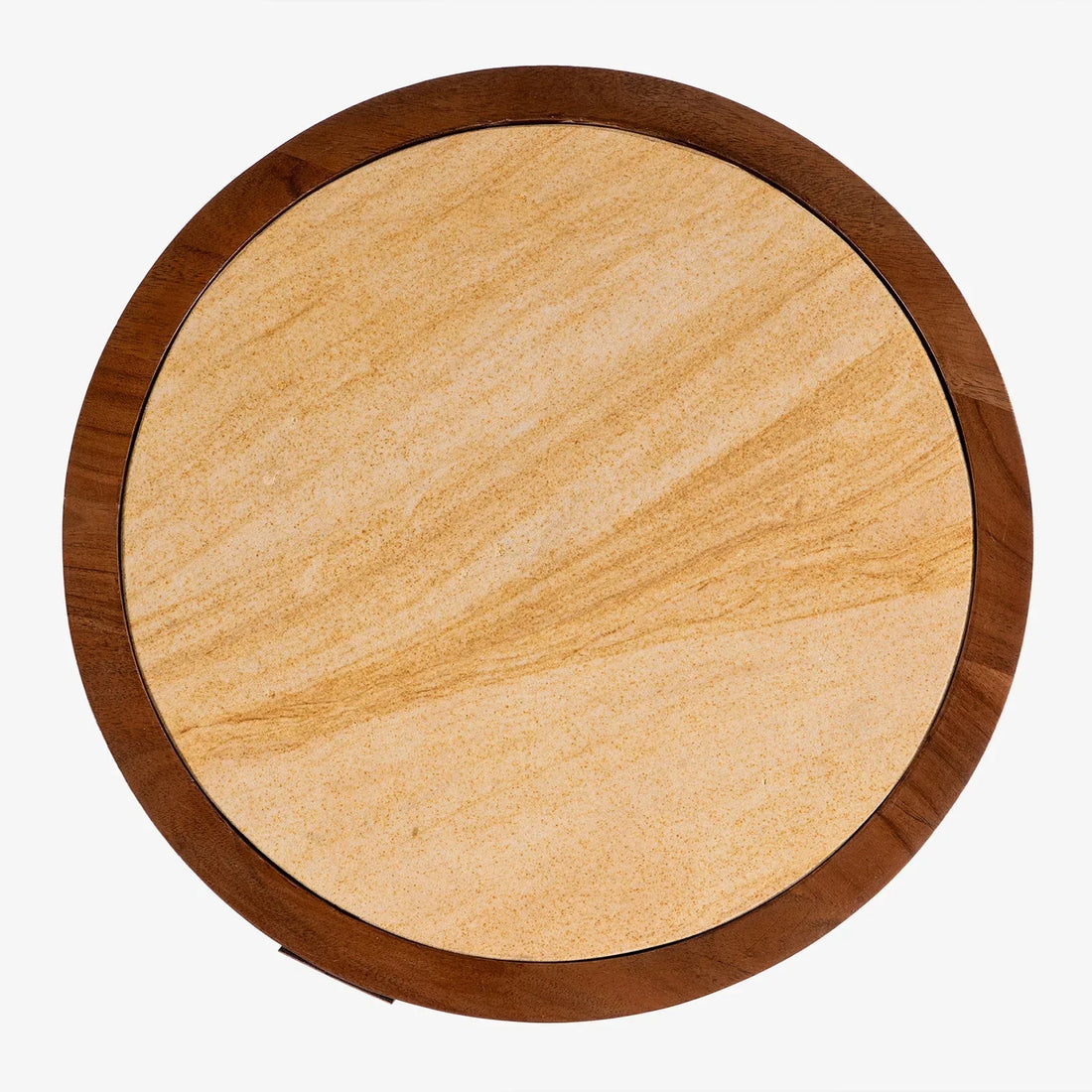 Luna Solid Wood Side Table