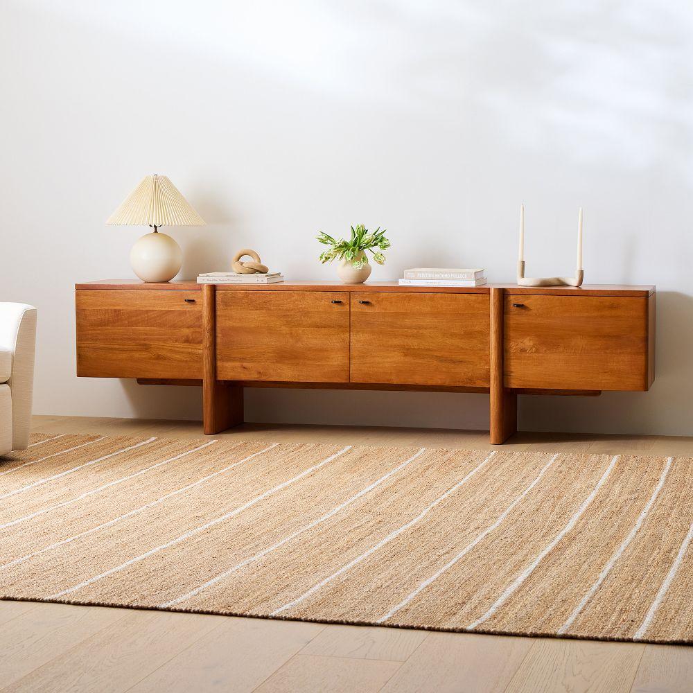 Nordic Horizon Solid Wood TV Unit