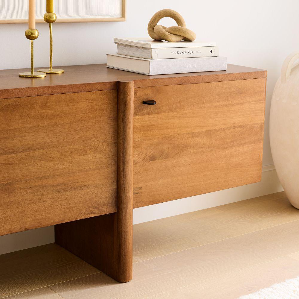 Nordic Horizon Solid Wood TV Unit