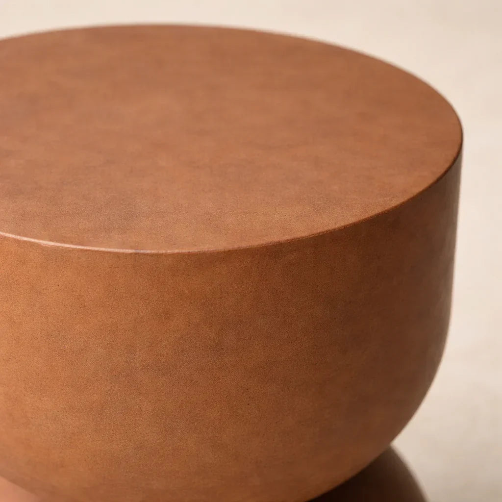 Terra Sculptural Accent Side Table