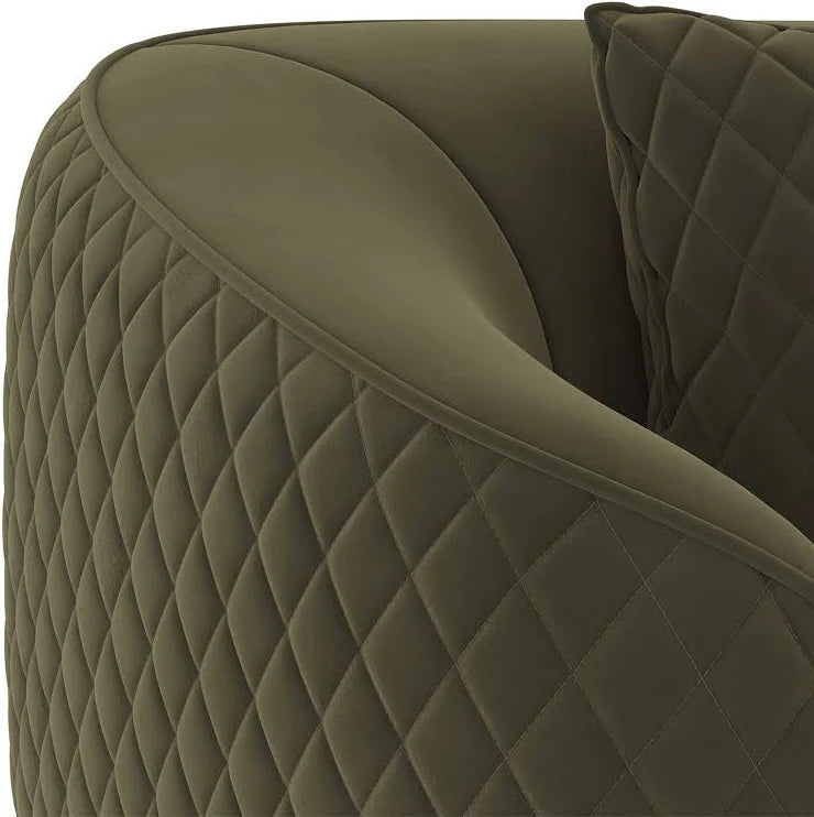 Verona Luxe 3-Seater Velvet Sofa