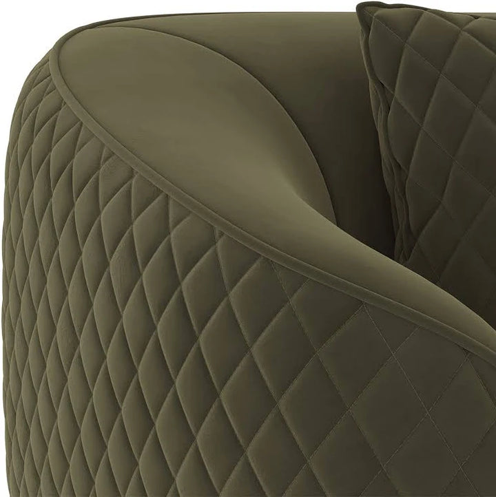 Verona Luxe 3-Seater Velvet Sofa