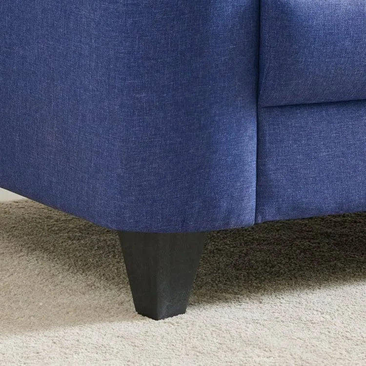 Aurelia Modern 3-Seater Fabric Sofa