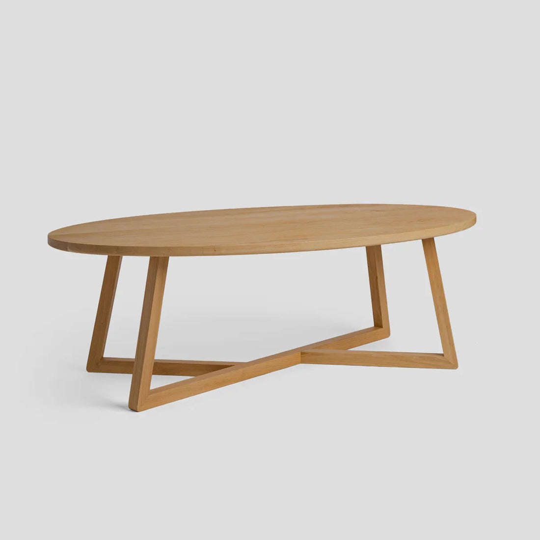 Nordic Orbit Round Oak Coffee Table
