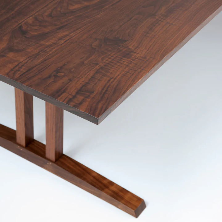 Heritage Walnut Trestle Dining Table