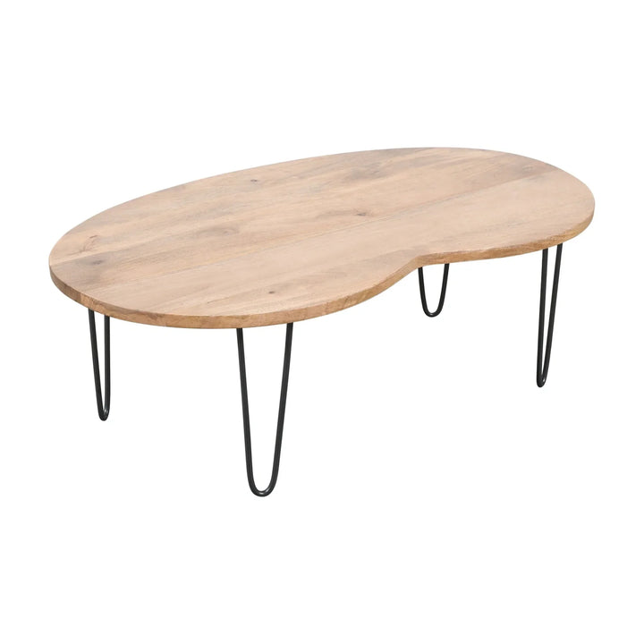 Oakline Oval Wooden Coffee Table