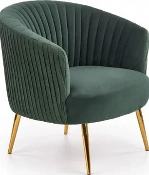 Emerald Luxe Velvet Accent Chair